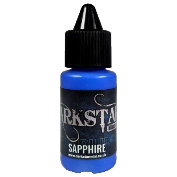 Single bottle of Sapphire Precious Stone Molten Metallic Paint