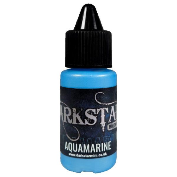 Single bottle of Aquamarine Precious Stone Molten Metallic Paint