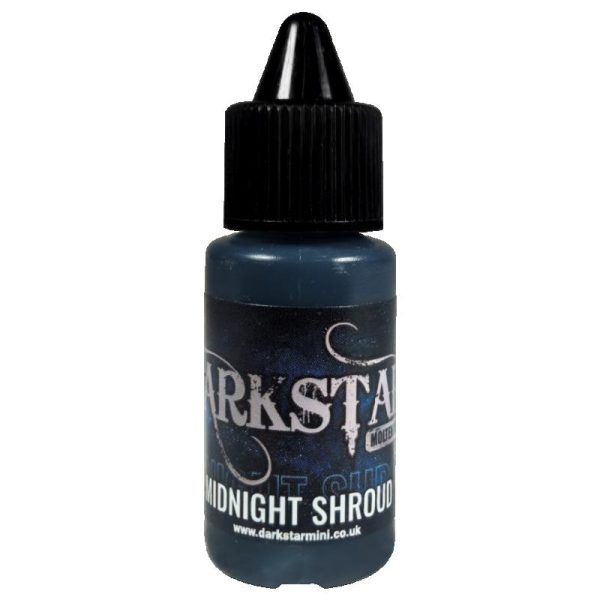 Single bottle of Midnight Shroud Molten Metallic Wash